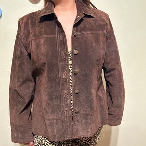 Brown Suede Jacket